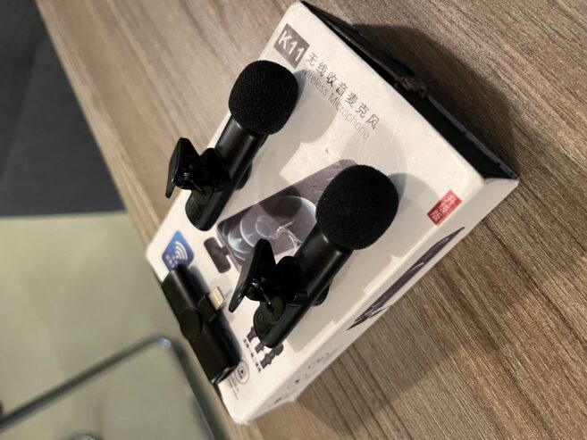 Wireless Mini Microphone pou iPhone