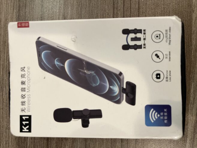 Wireless Mini Microphone pou iPhone