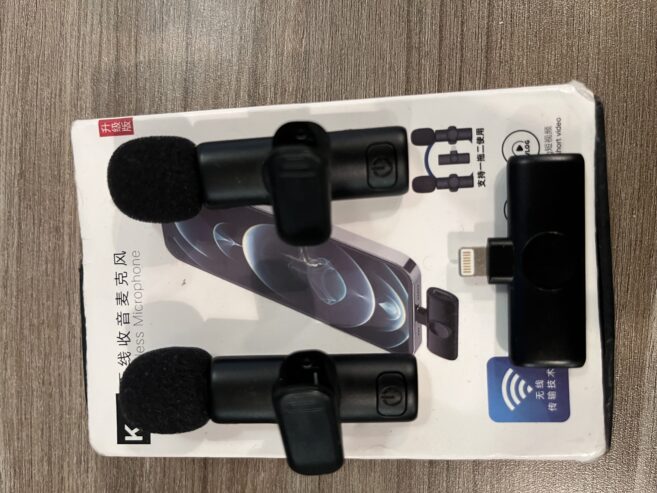 Wireless Mini Microphone pou iPhone
